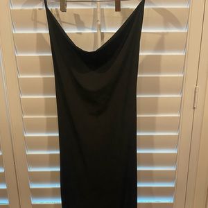 Sexy cowl neck dress